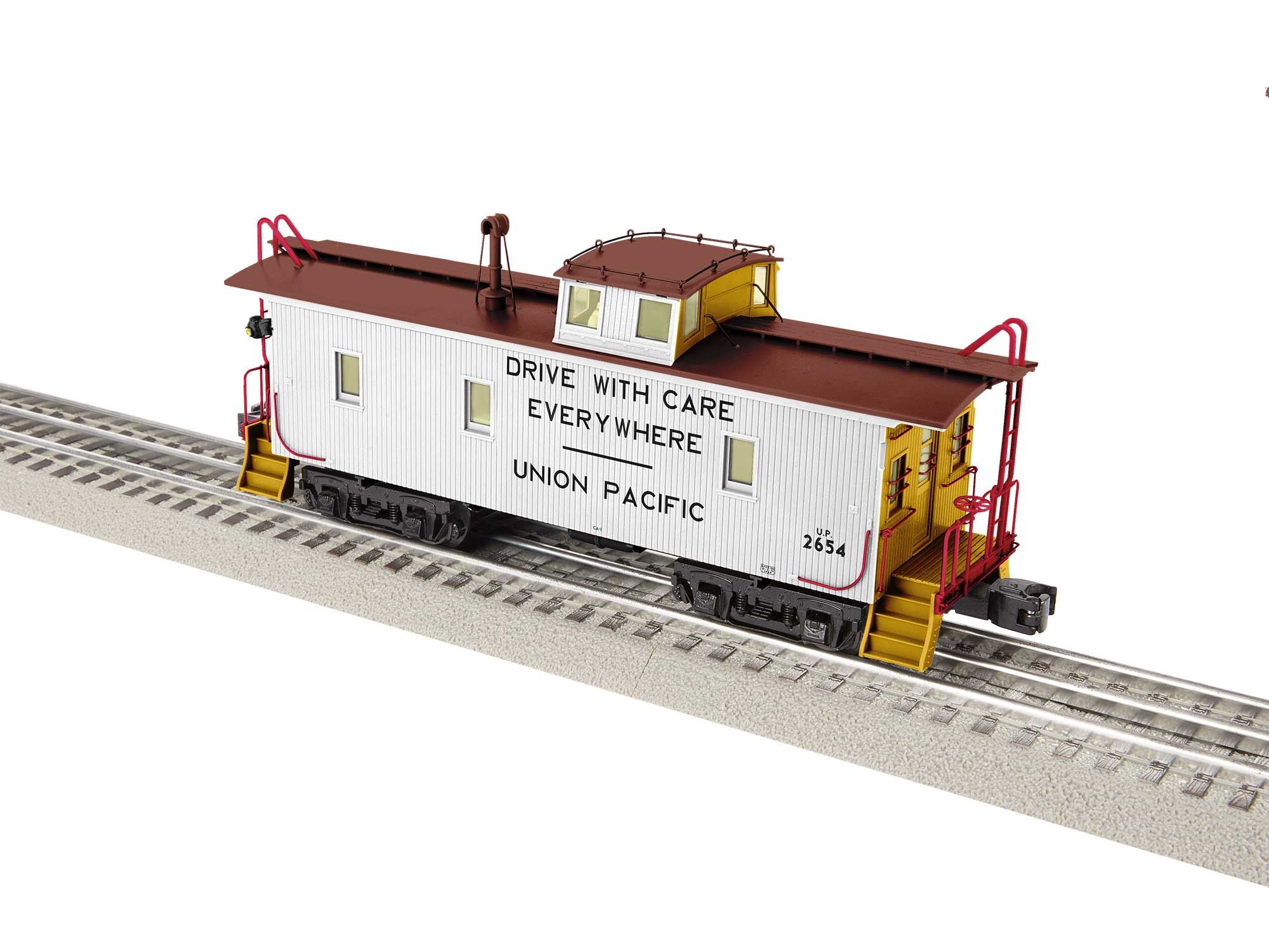 Union Pacific CA1 Caboose 2654 (Drive With Care)